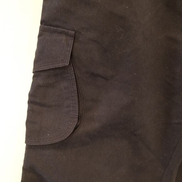 Splash Vintage Cargo Pants Navy Blue Pedal Pushers Pockets Size 16 - Picture 12 of 15